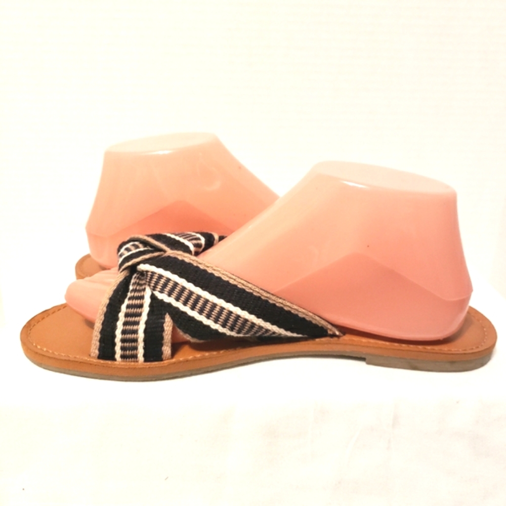 Universal Thread Rylie Knotted Tie Neutral Tan Bl… - image 6